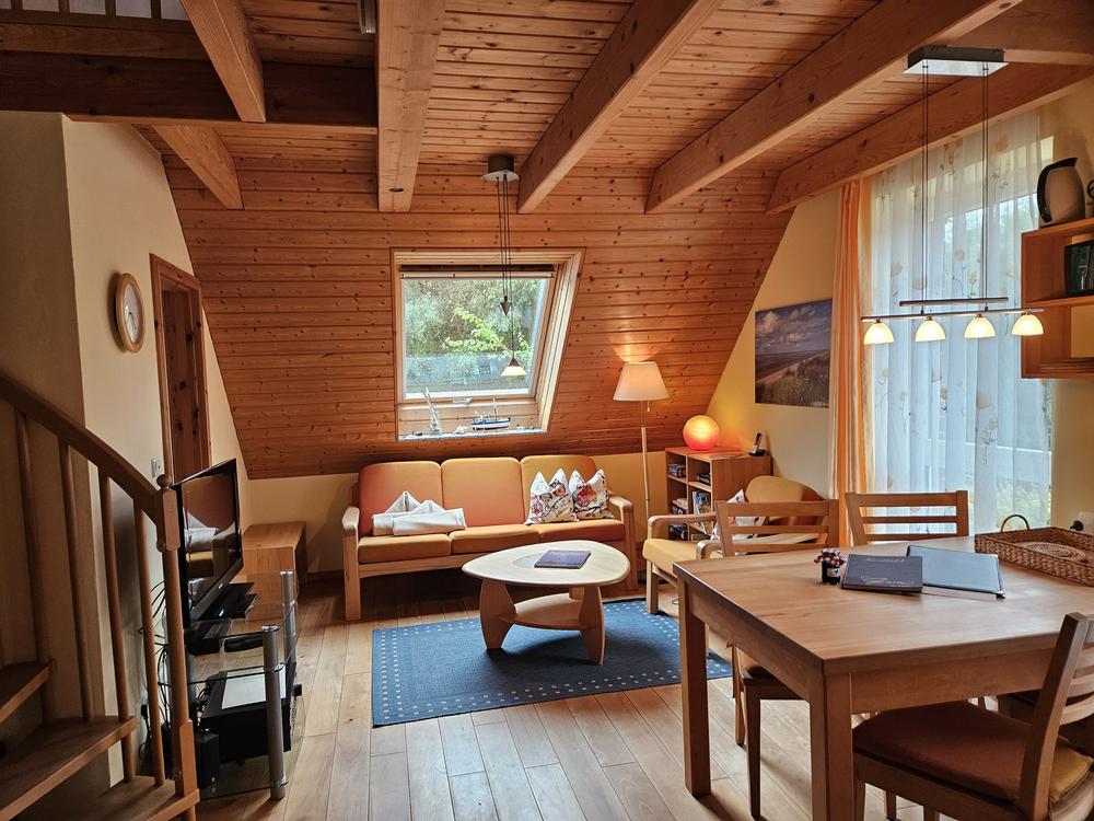 Wohnbereich der Wohnung Nordlicht